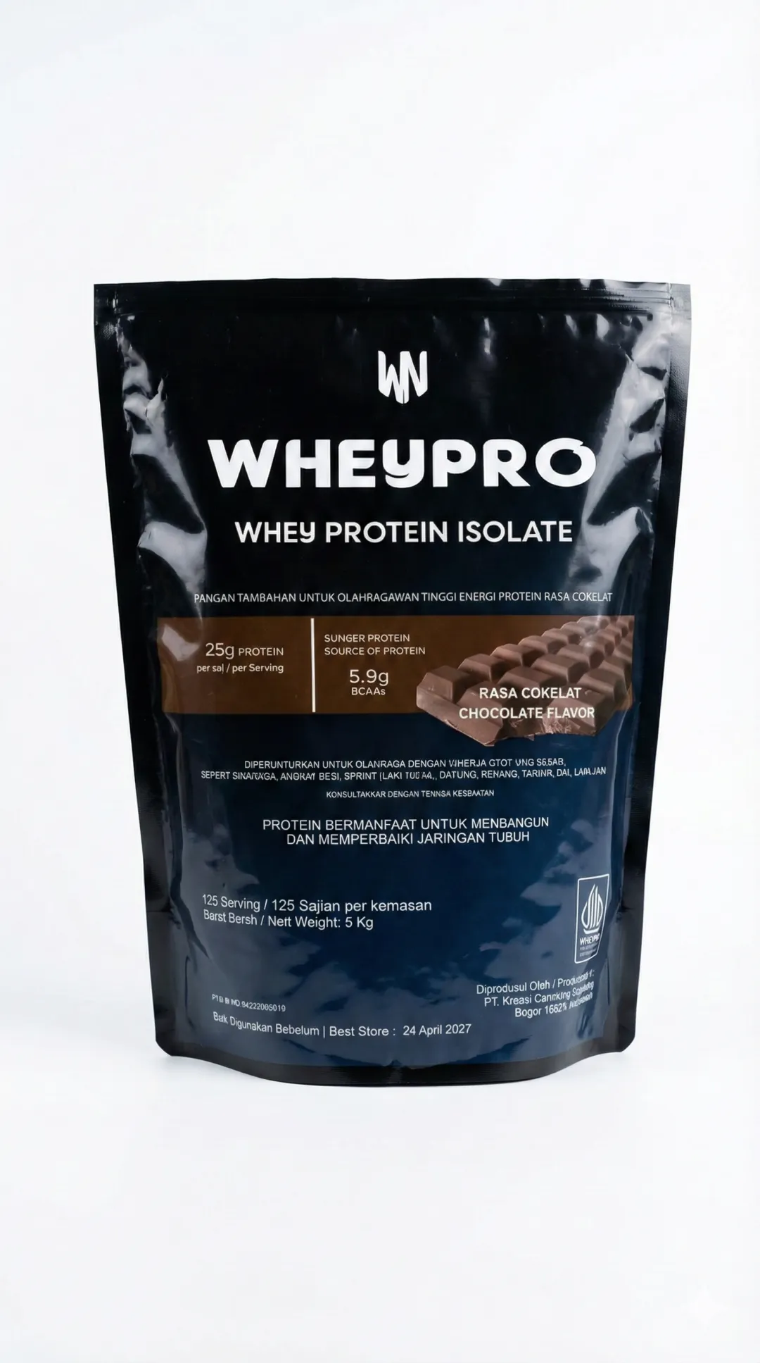 Wheypro Isolate Cokelat - 5kg