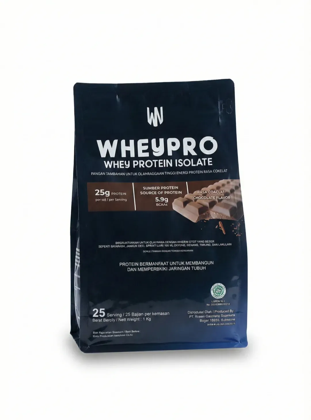 Whepro Isolate Cokelat - 1kg